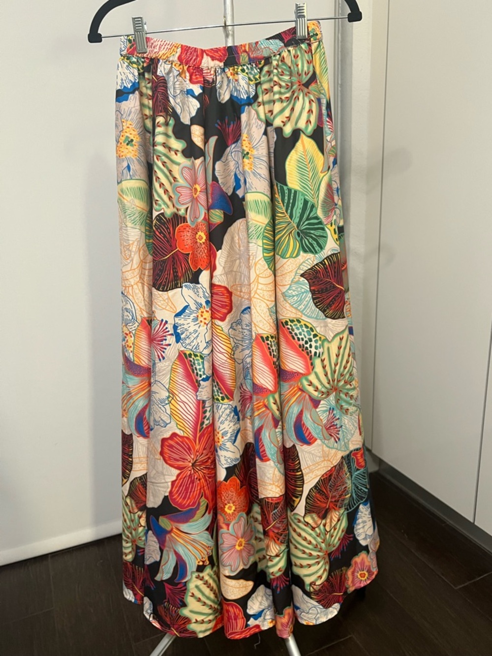 Calypso St. Barth Tropical Maxi Skirt XS NWT Floral Boho Resort